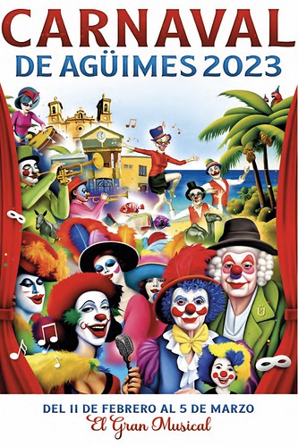 Plakat Karneval Agüimes 2023