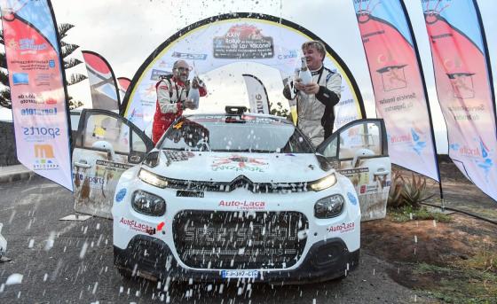 Team Solberg-Bernacchini ferier seieren. 
