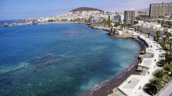 Tenerife-Arona- Los Tarajales- playa-strand