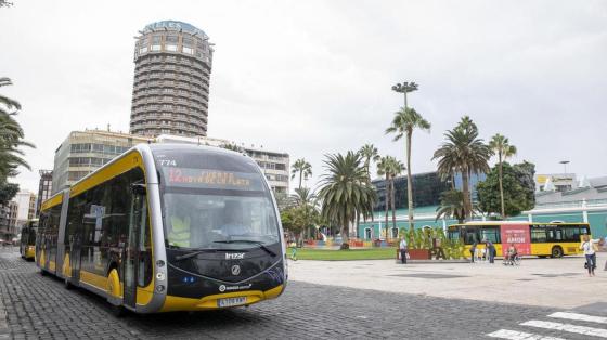 buss Las Palmas elektrisk