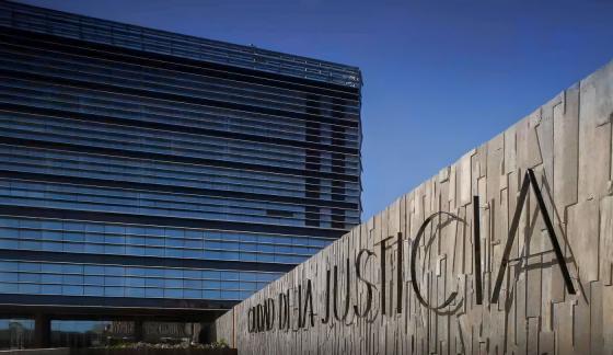 Ciudad Justicia, Høyesterett for Kanariøyene i Las Palmas, Gran Canaria.