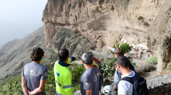 Acusa Seca i Artenara kommune på Gran Canaria.