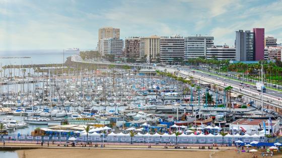 Avenida Maritima i Las Palmas 