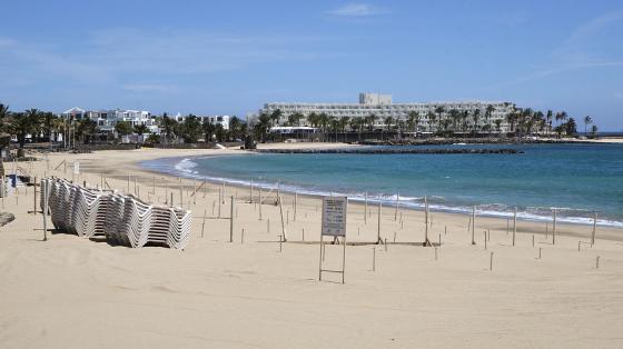 Playa de las Cucharas, Lanzarote.