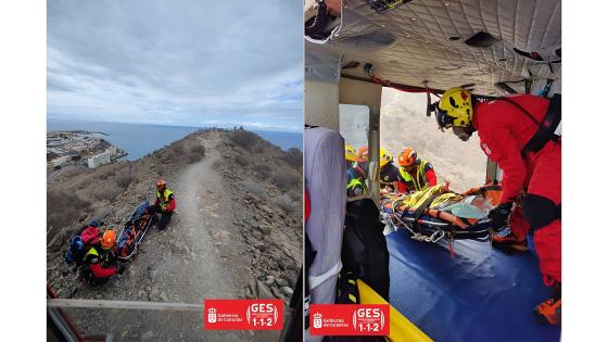 Turgåer reddet i Patalavaca på Gran Canaria.