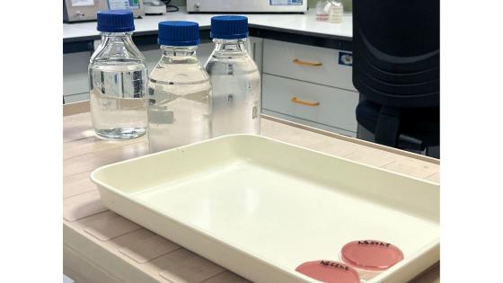 Vannprøver i laboratorium