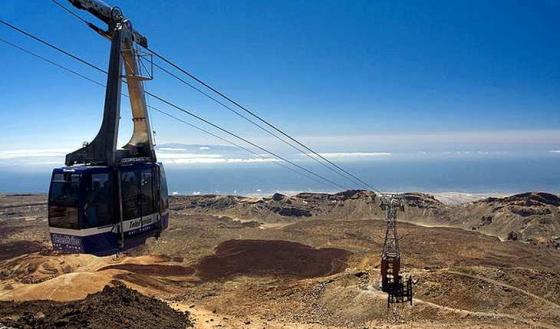 Gondolbanen på Tenerife. 