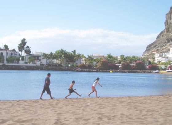 strand familie tur