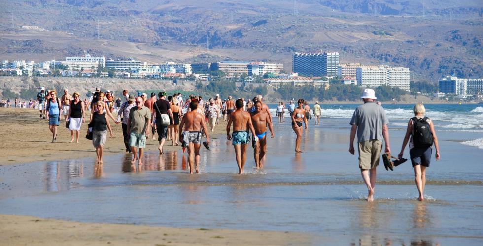 Playa ingles strand