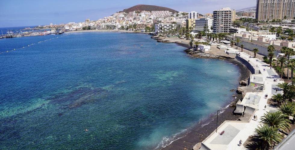 Tenerife-Arona- Los Tarajales- playa-strand