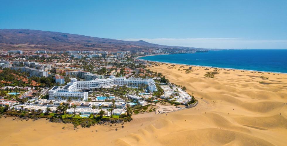 Maspalomas,hotell, sanddyner