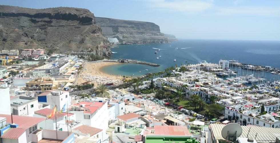 Puerto de Mogán på Gran Canaria.