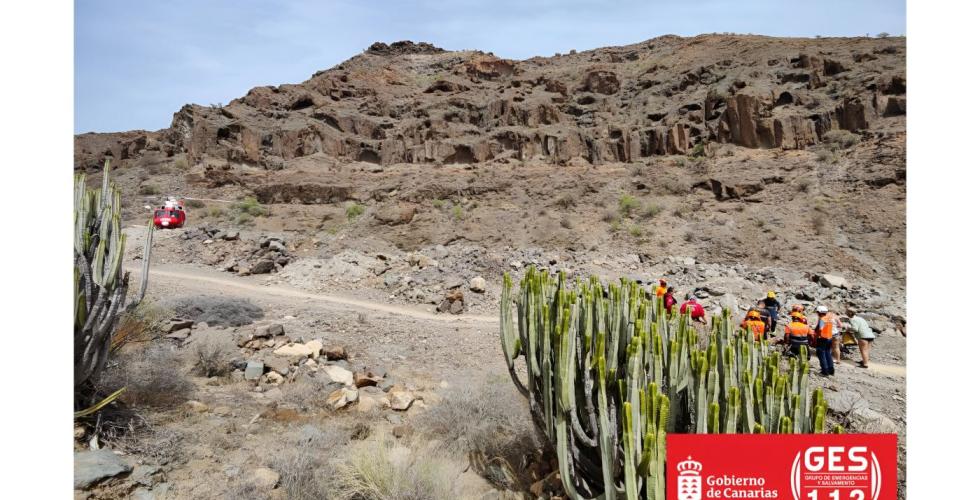 Turgåer skadet i Mogán på Gran Canaria.