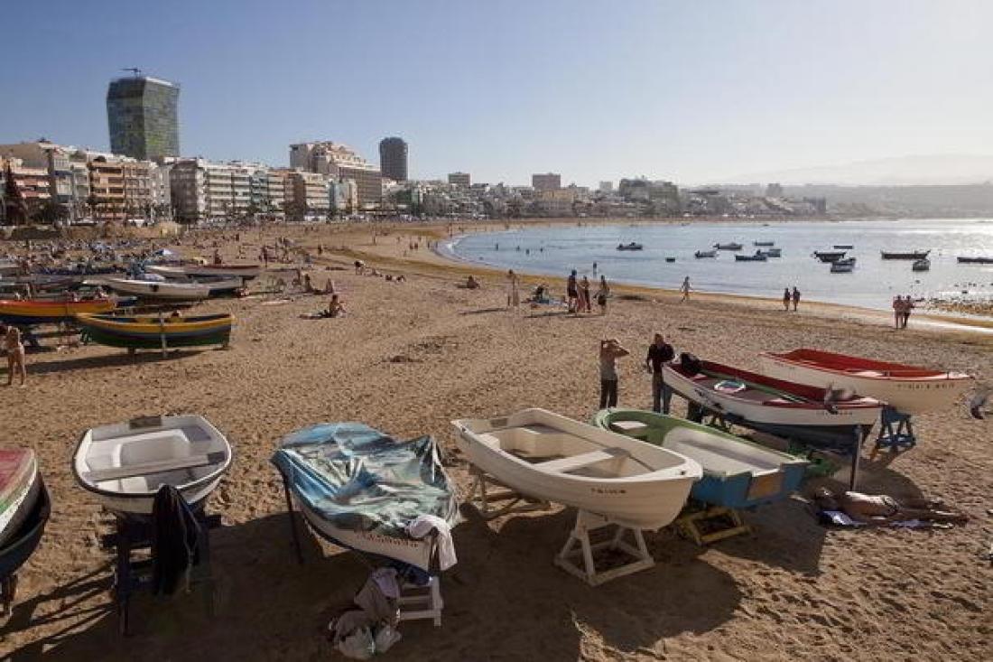 Canteras-stranden Canteras-stranden