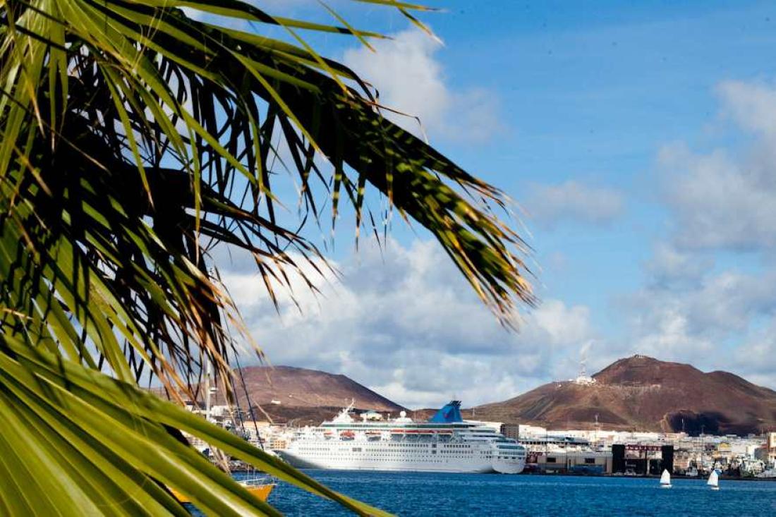 Cruiseskip i Las Palmas Cruiseskip i Las Palmas