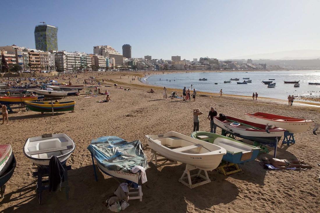 Canteras-stranden Canteras-stranden