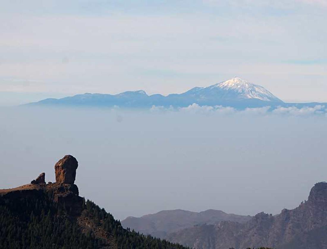Roque Nublo og Tenerife Roque Nublo og Tenerife
