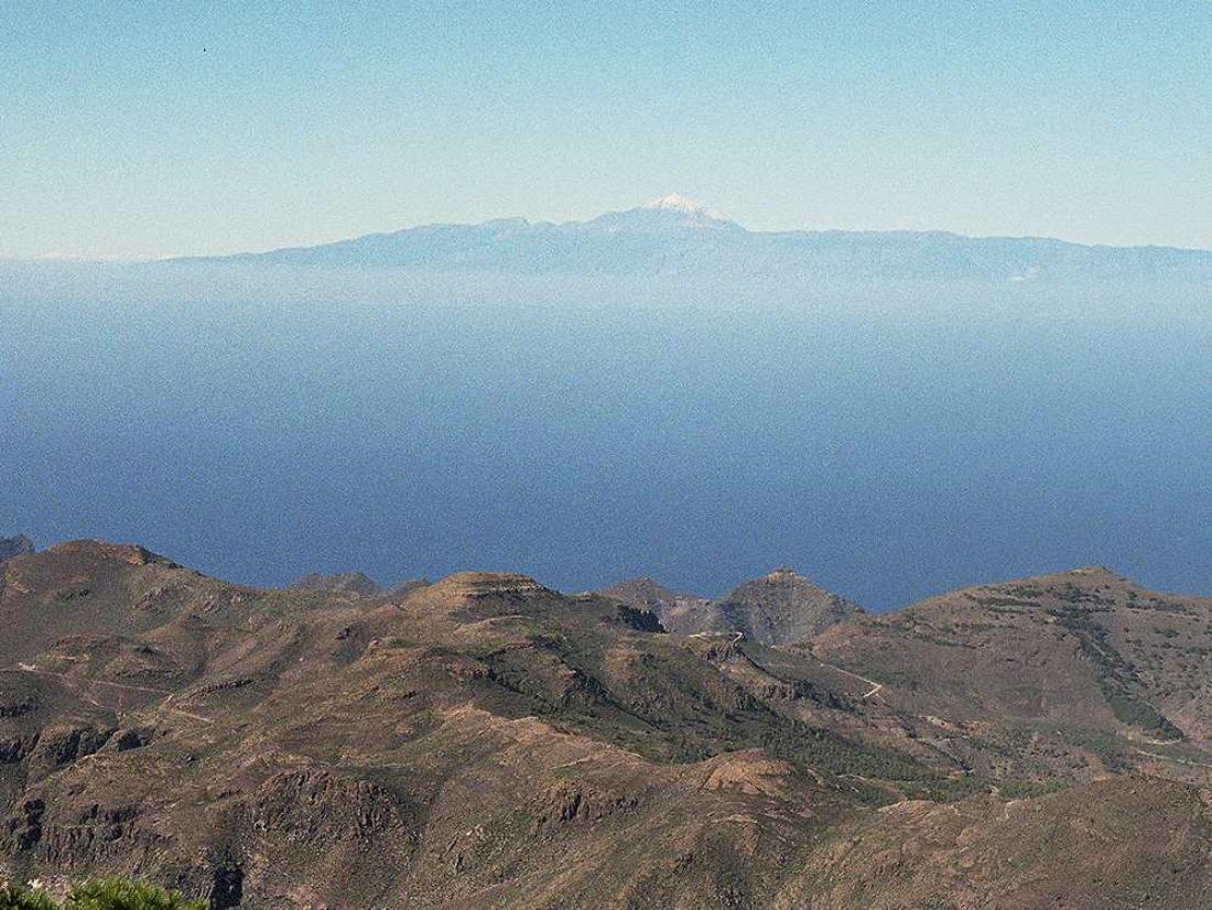 Tenerife sett fra Gran Canaria Tenerife sett fra Gran Canaria