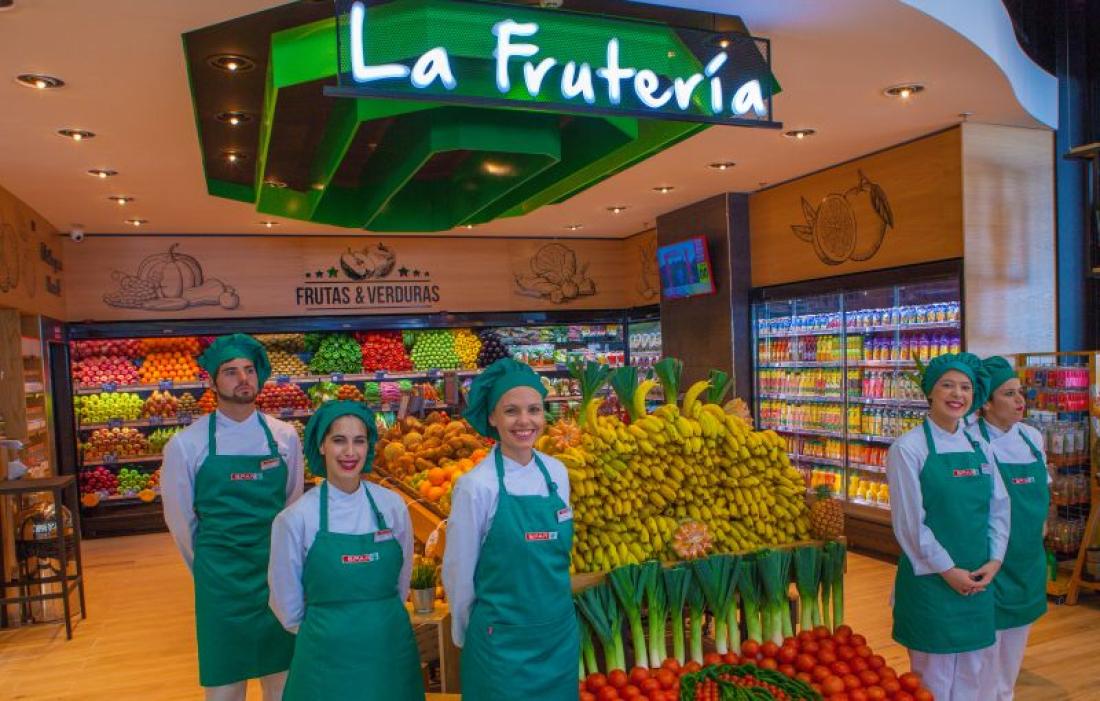 The Market Puerto Rico, frukt- og grøntavdeling, Spar