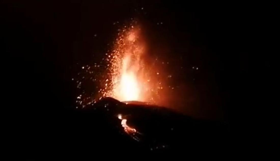 Vulkanutbrudd på La Palma september 2021. Vulkanutbrudd på La Palma september 2021.