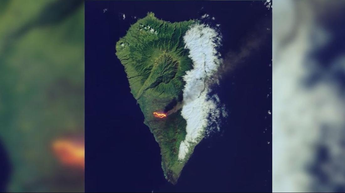 Vulkanutbrudd på La Palma september 2021. Vulkanutbrudd på La Palma september 2021.