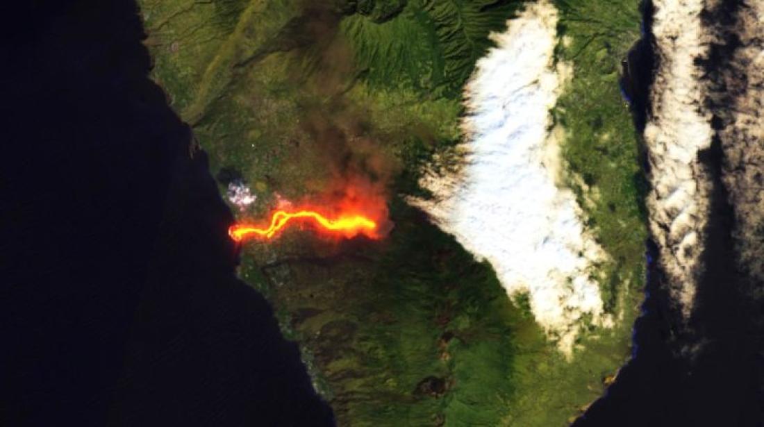 Vulkanutbrudd på La Palma september 2021. Vulkanutbrudd på La Palma september 2021.