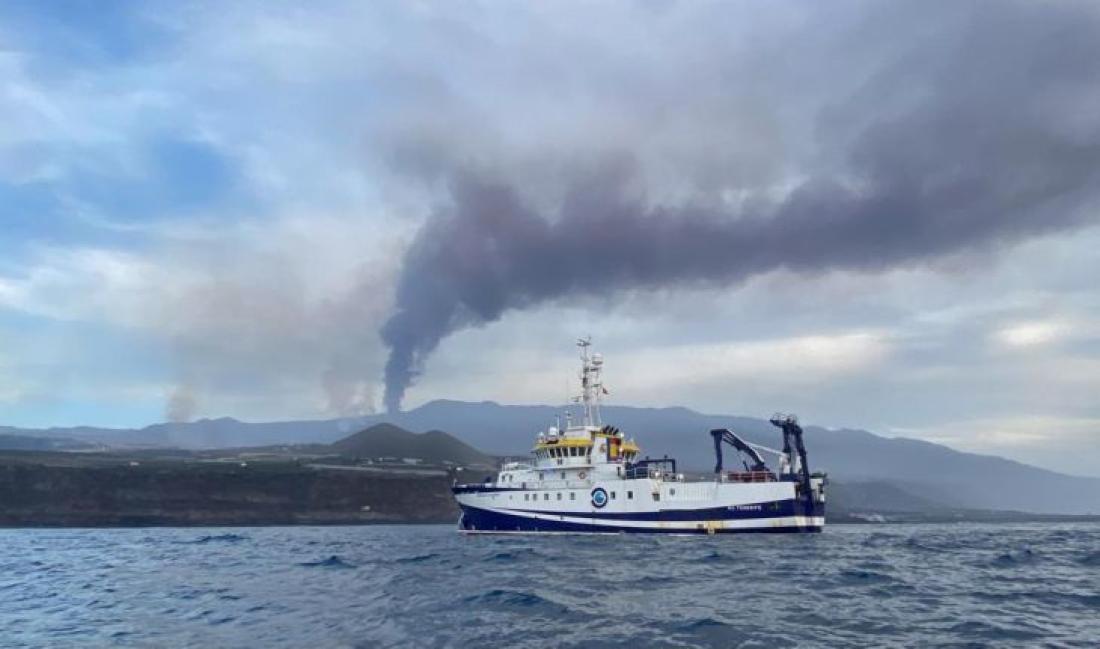 Vulkanutbrudd på La Palma 2021. Dag 31. Vulkanutbrudd på La Palma 2021. Dag 31.