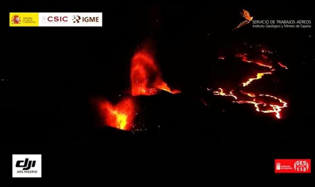 Vulkanutbrudd på La Palma 2021. Vulkanutbrudd på La Palma 2021.