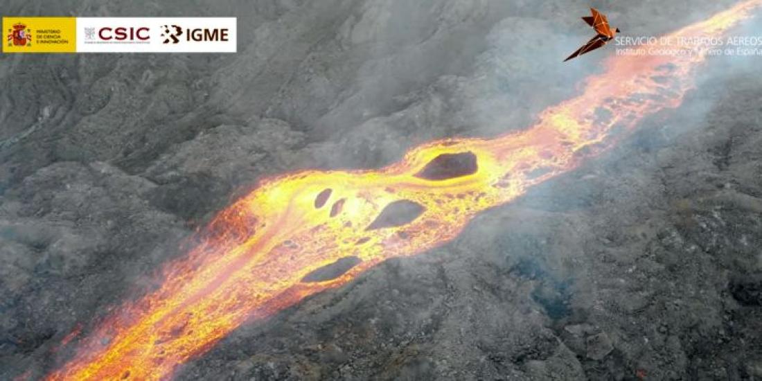 Vulkanutbrudd på La Palma 2021. Dag 64. Vulkanutbrudd på La Palma 2021. Dag 64.