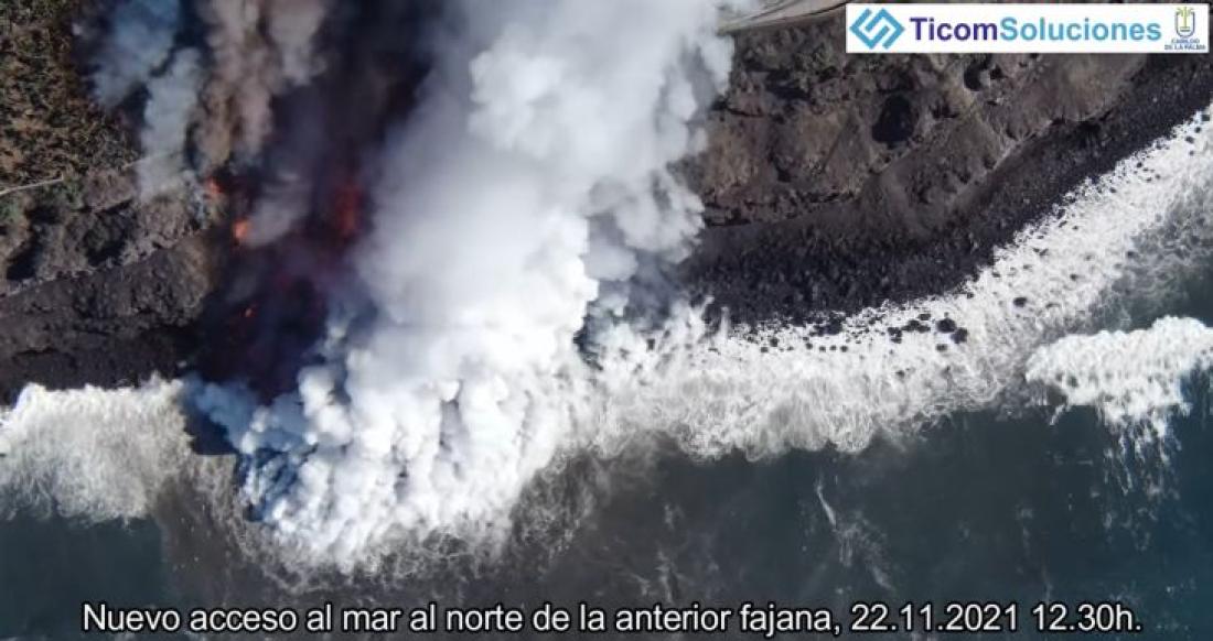 Vulkanutbrudd på La Palma 2021. Dag 65. Vulkanutbrudd på La Palma 2021. Dag 65.