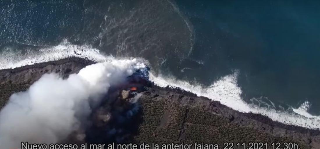 Vulkanutbrudd på La Palma 2021. Dag 65. Vulkanutbrudd på La Palma 2021. Dag 65.
