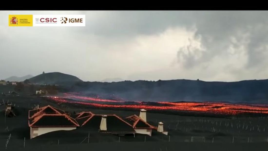Vulkanutbrudd på La Palma 2021. Dag 68. Vulkanutbrudd på La Palma 2021. Dag 68.