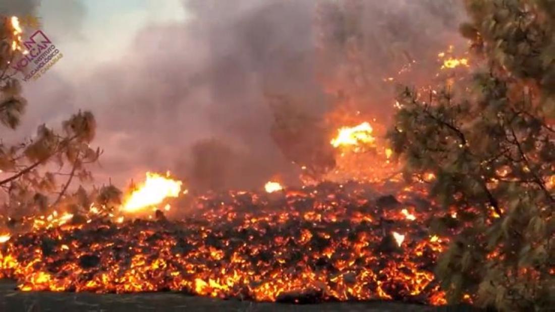 Vulkanutbrudd på La Palma 2021. Dag 68. Vulkanutbrudd på La Palma 2021. Dag 68.