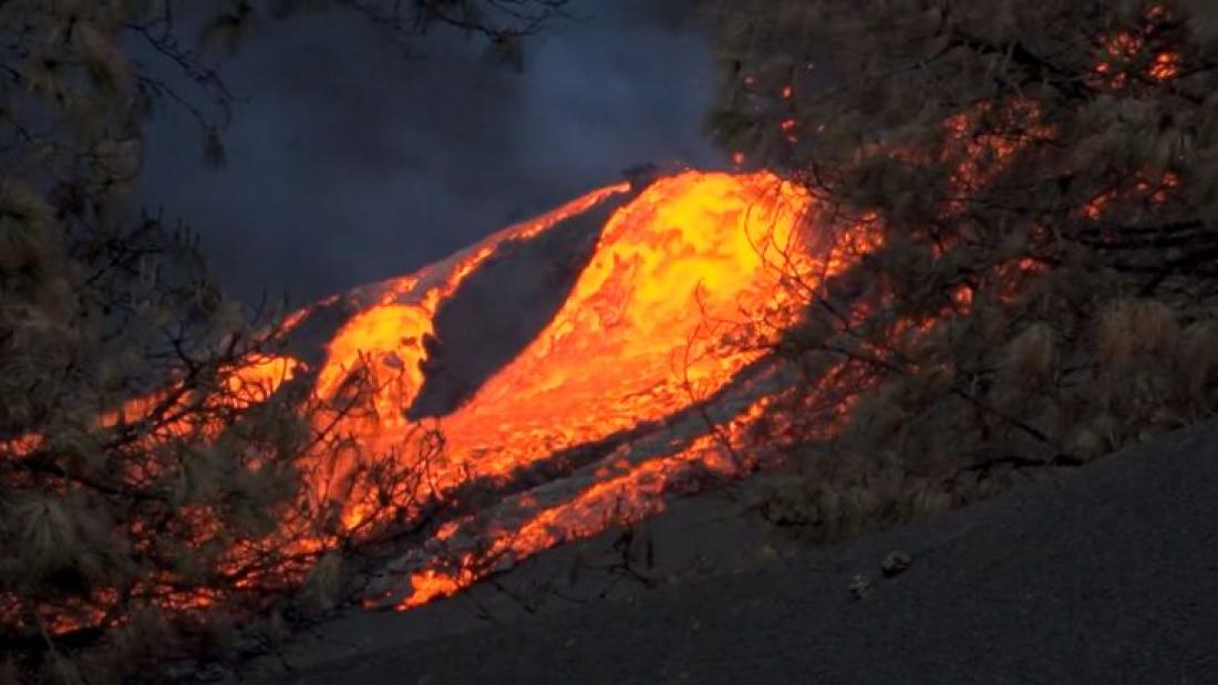 Vulkanutbrudd på La Palma 2021. Dag 69. Vulkanutbrudd på La Palma 2021. Dag 69.