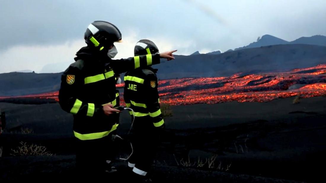 Vulkanutbrudd på La Palma 2021. Dag 69. Vulkanutbrudd på La Palma 2021. Dag 69.