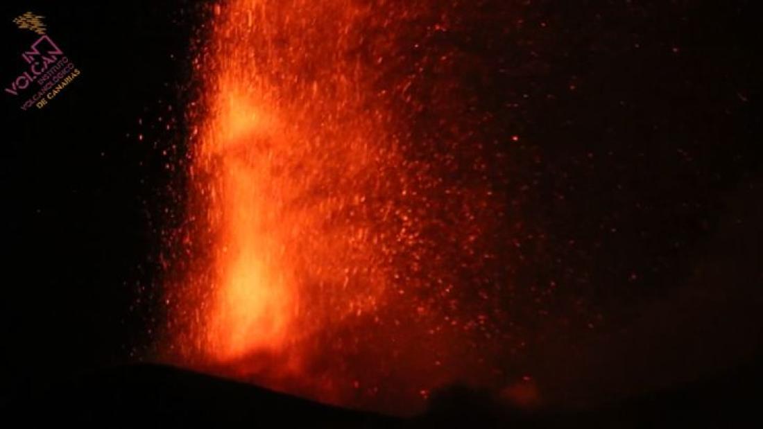 Vulkanutbrudd på La Palma 2021. Dag 70. Vulkanutbrudd på La Palma 2021. Dag 70.
