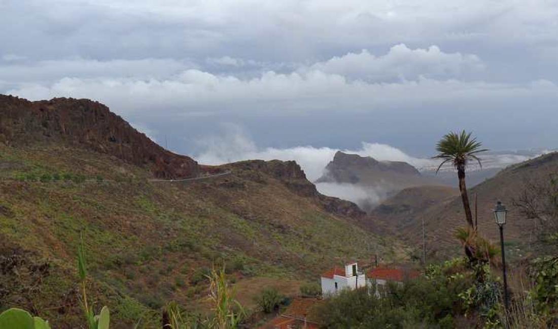 Agüimes etter regnet. Foto: Hugo Ryvik