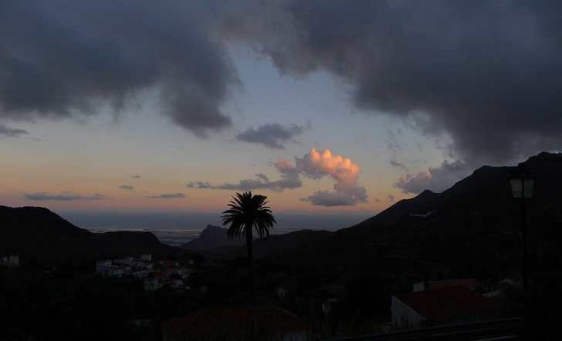 Agüimes før regnet. Foto: H. Ryvik