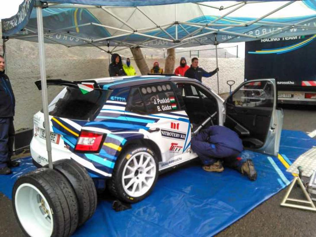 Rally Islas Canarias 2016 forberedelse
