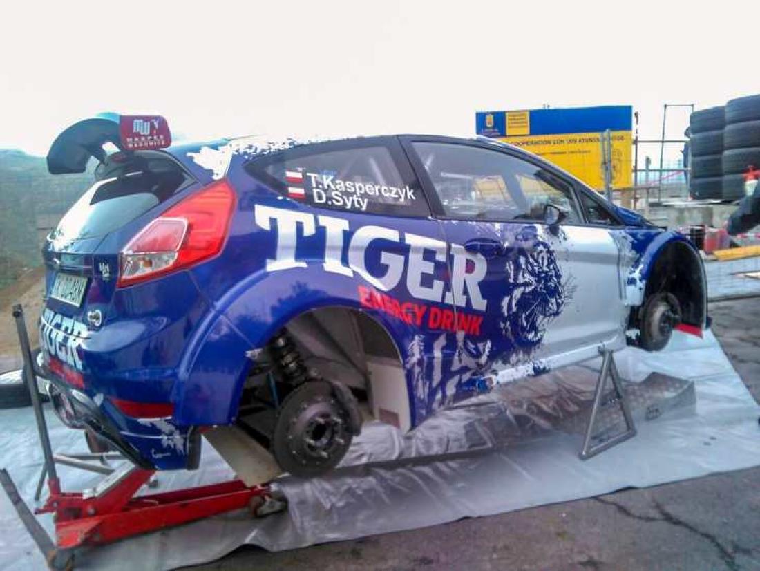 Rally Islas Canarias 2016 forberedelse