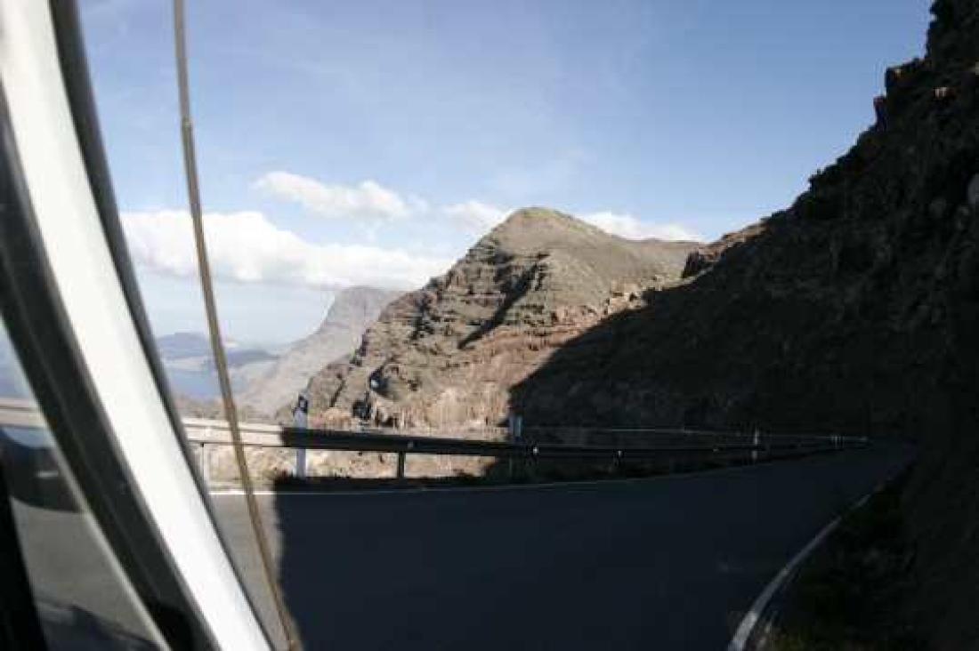 Kystvei GC-200, Gran Canaria før stengingen Kystvei GC-200, Gran Canaria før stengingen